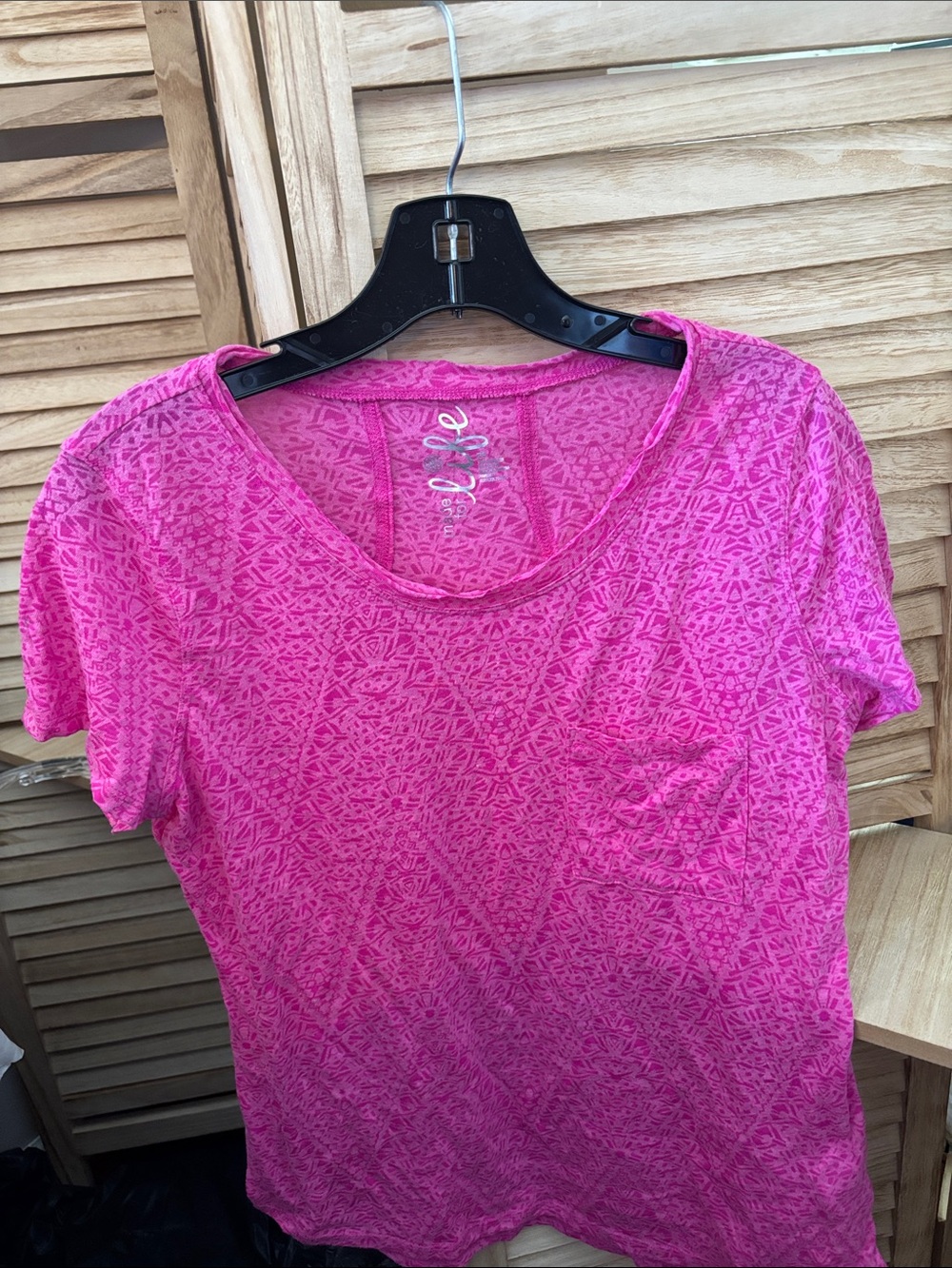 Made For Life Pink Short-Sleeve Pocket Tee PS